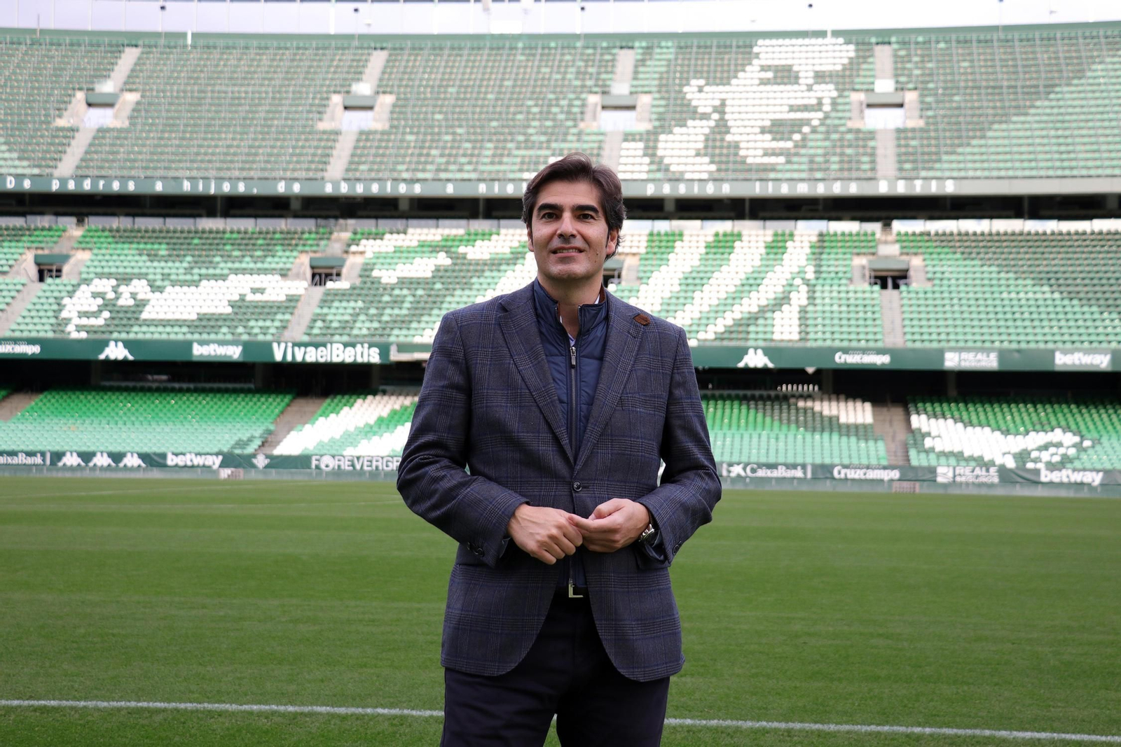 Ángel Haro en el Benito Villamarín