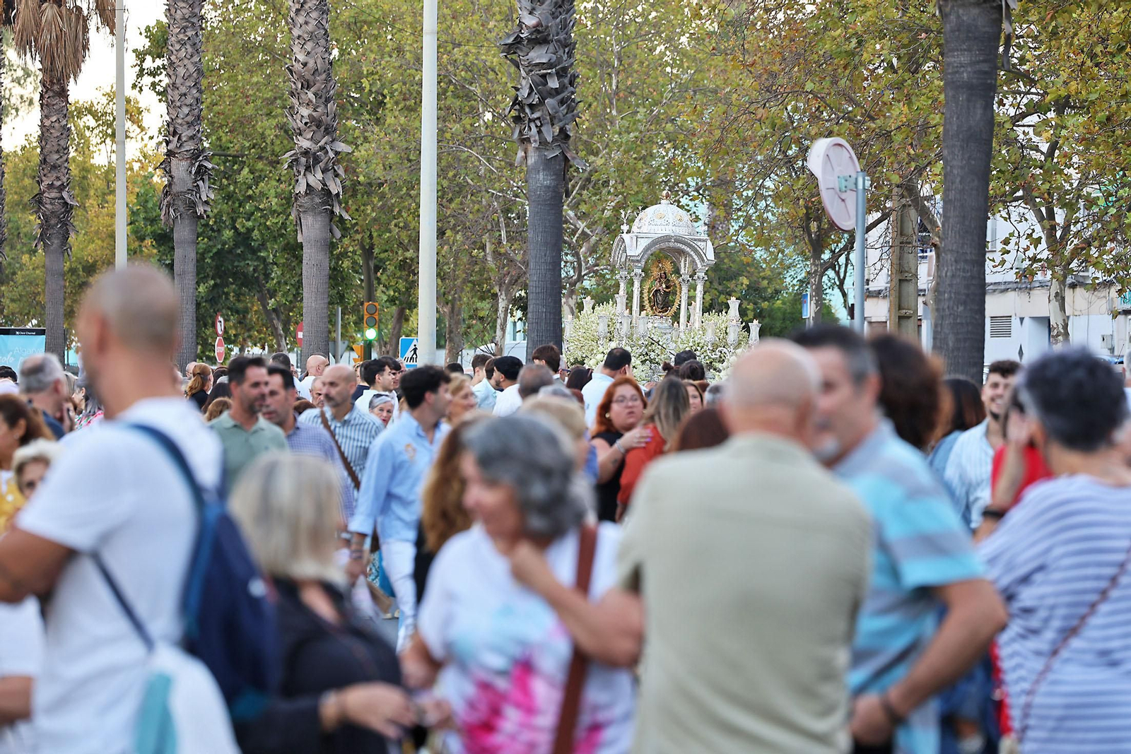 Imágenes de la bajada de la Virgen de la Cinta