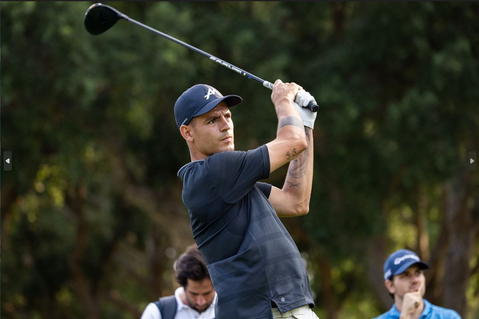 Álvaro Morata, este jueves en Valderrama