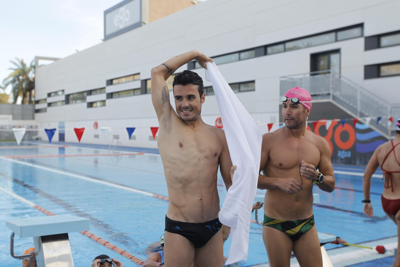 Fotogalería triatleta Javier Gómez Noya en Almería