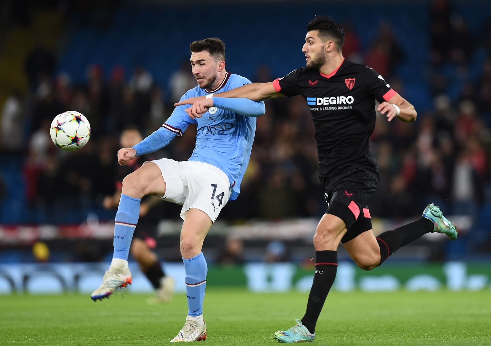 Las fotos del Manchester City-Sevilla de Champions