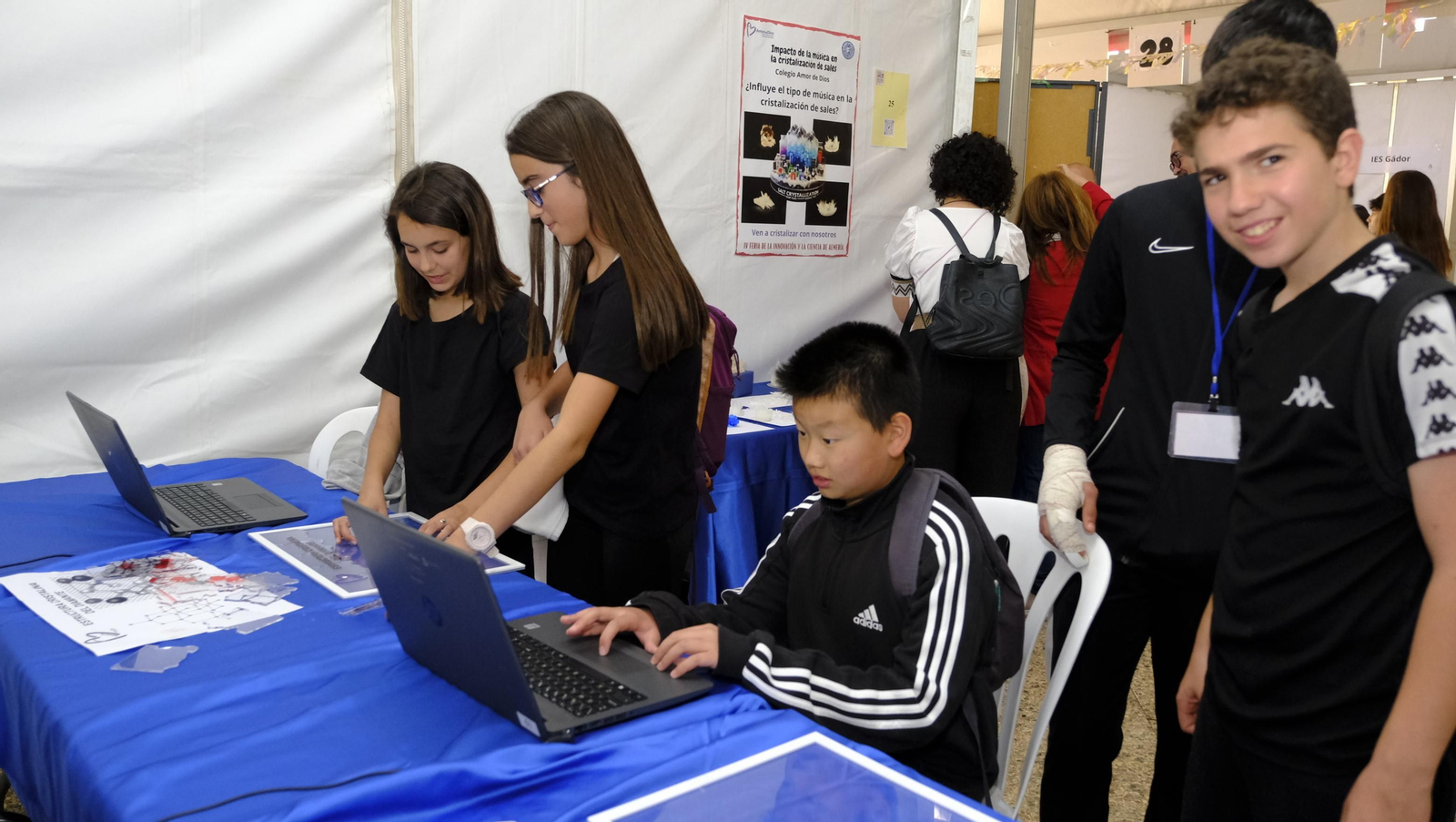 Imágenes de la Feria de la Innovación y la Ciencia en la Universidad de Almería-UAL