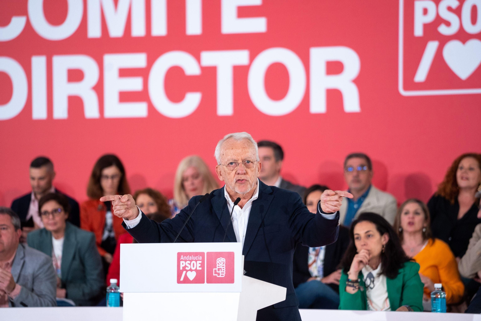 Manuel Pezzi, actual presidente del PSOE de Andalucía.