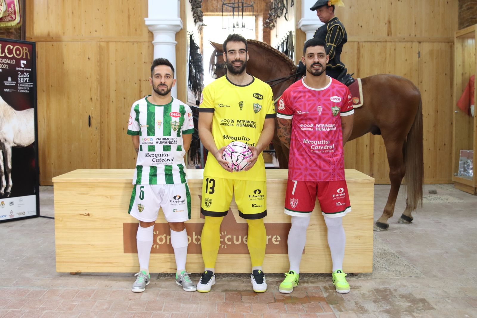 Así son las nuevas camisetas del Córdoba Futsal Patrimonio de la Humanidad