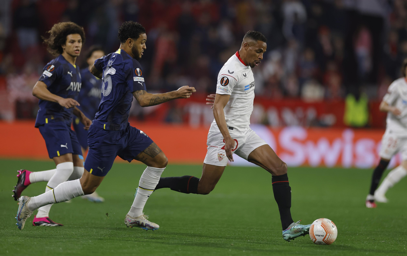 Las imágenes del Sevilla - Fenerbahçe