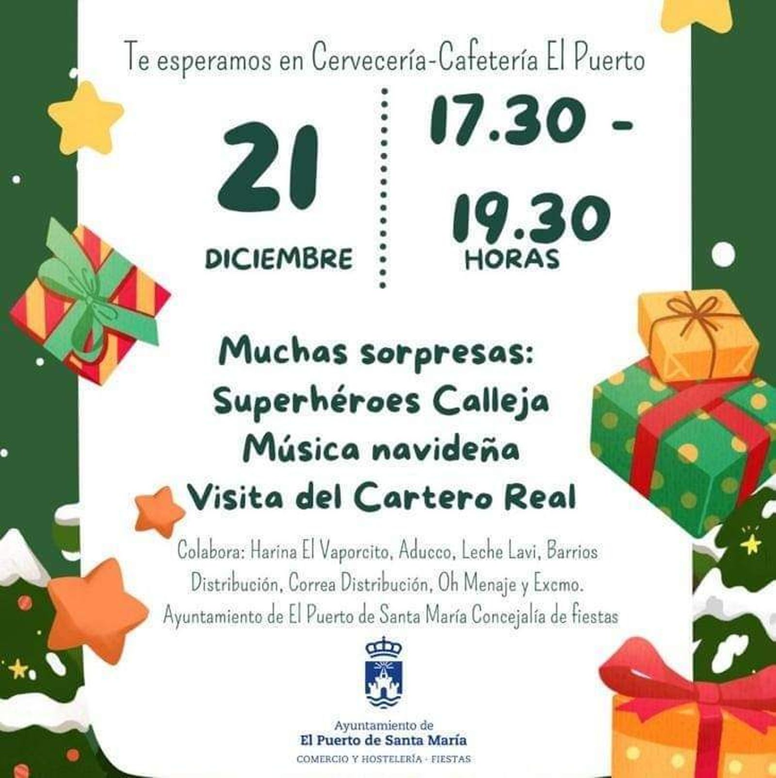 La chocolatada está convocada para mañana en la cervecería cafetería El Puerto.