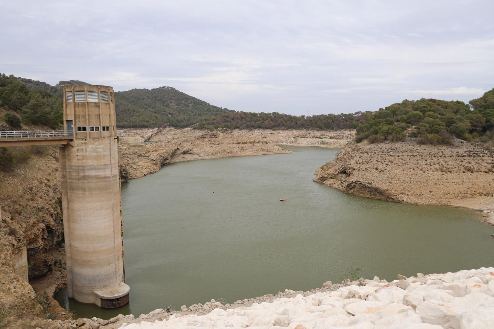 Los pantanos de Málaga, en fotos
