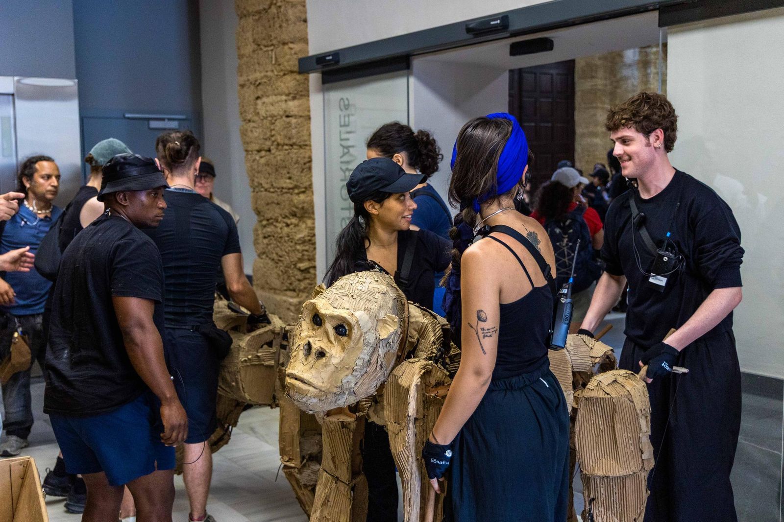 Las imágenes de 'La estampida' en San Fernando