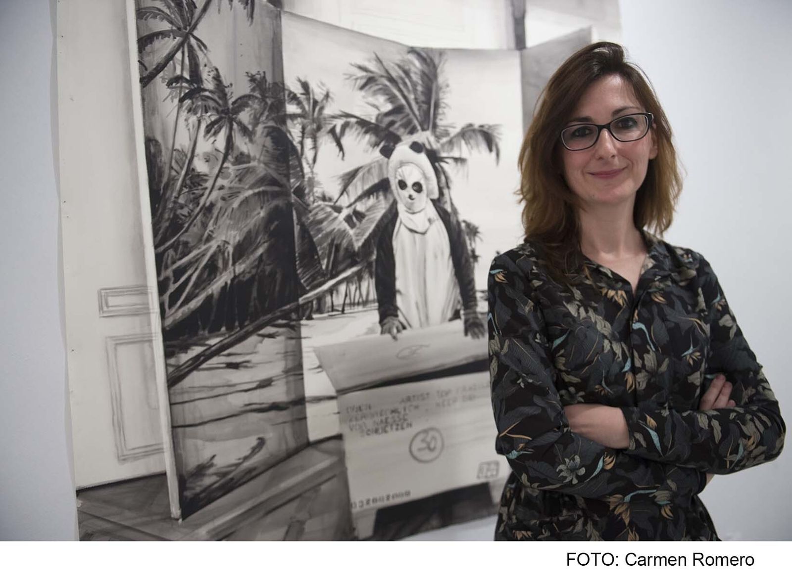 La artista Belén Mazuecos.