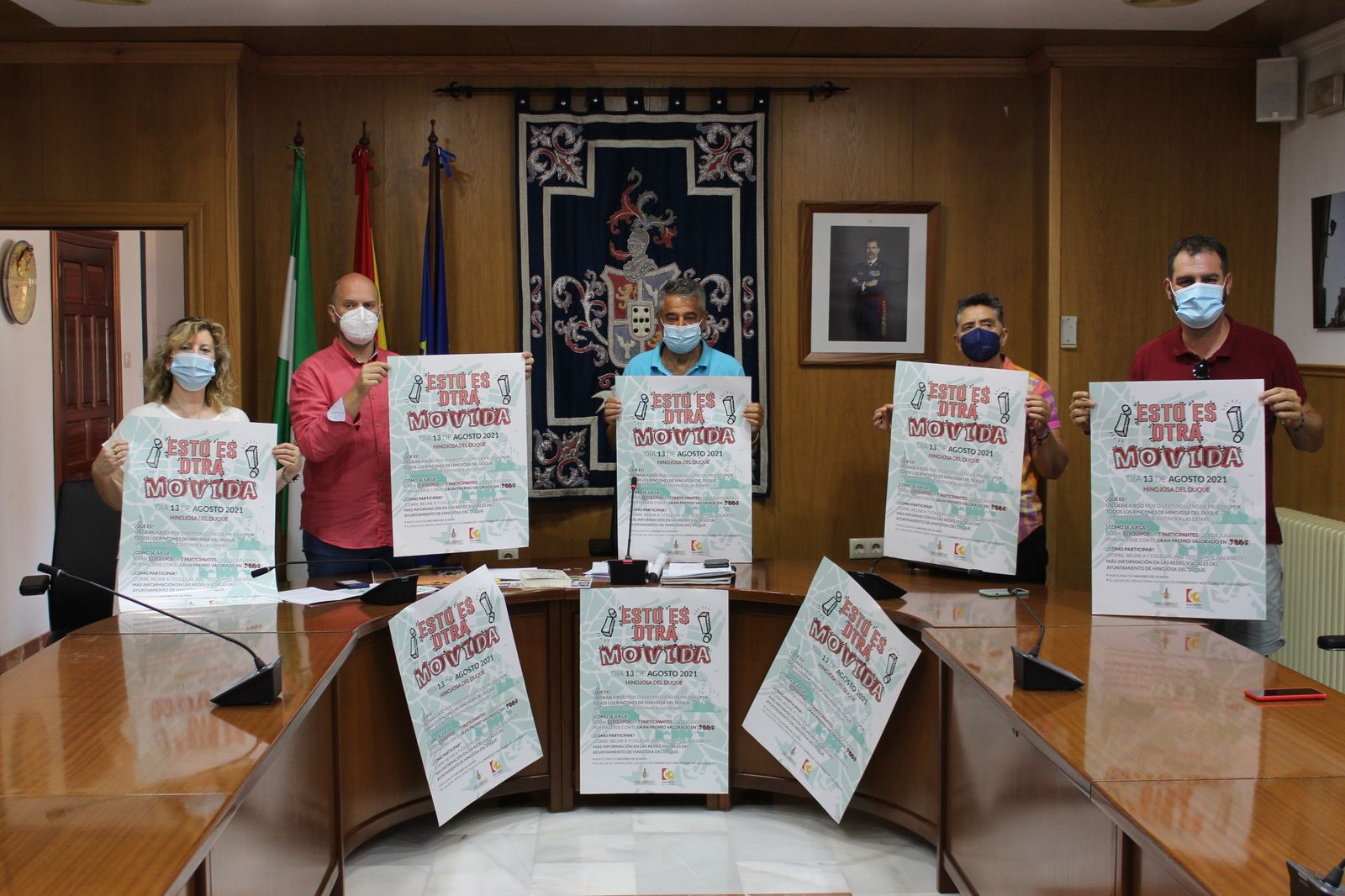 Presentación de '¡Esto es otra movida!' en Hinojosa del Duque.