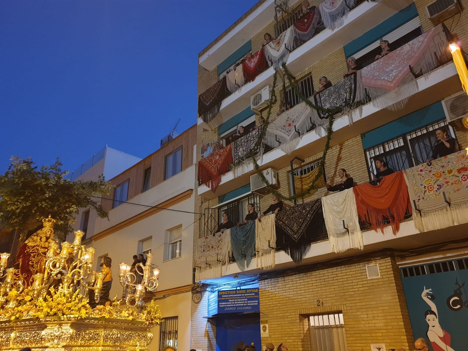 La Virgen de Valvanera a su paso por San Ignacio