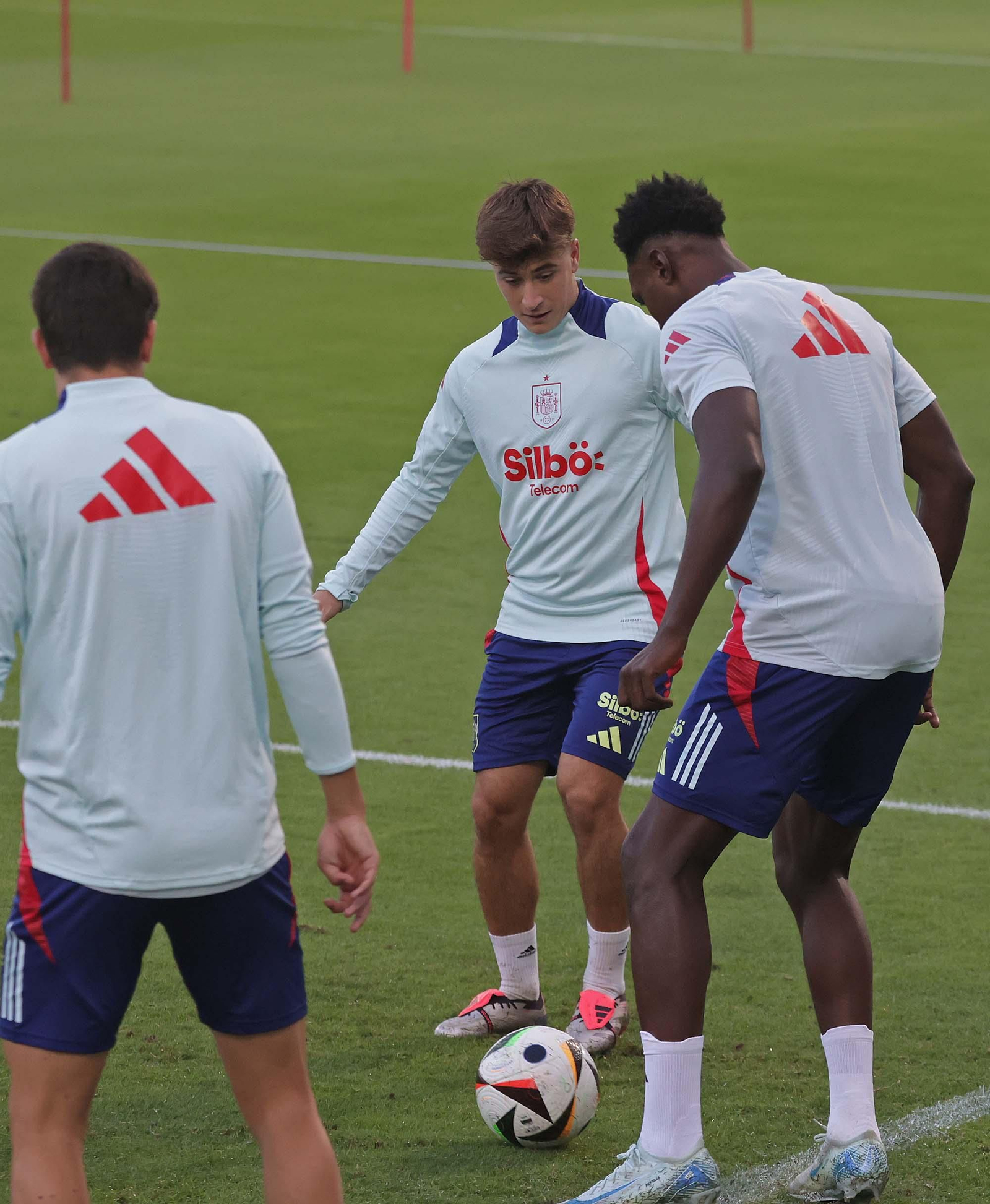 Fotos del entrenamiento de la selección española sub-21 en La Línea