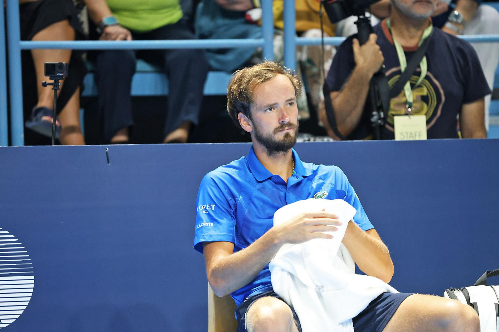 Imágenes de la final masculina de la Copa del Rey de tenis entre Daniil Medvedev y Alejandro Davidovich