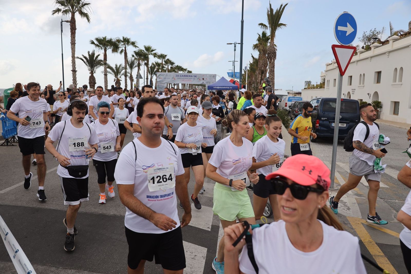 Las fotos de la 3ª carrera solidaria Memorial Vicente Granados en Málaga