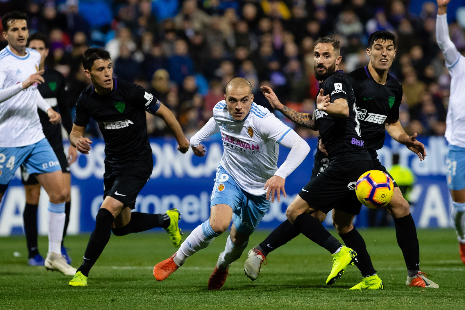 Las fotos del Real Zaragoza-Málaga CF.