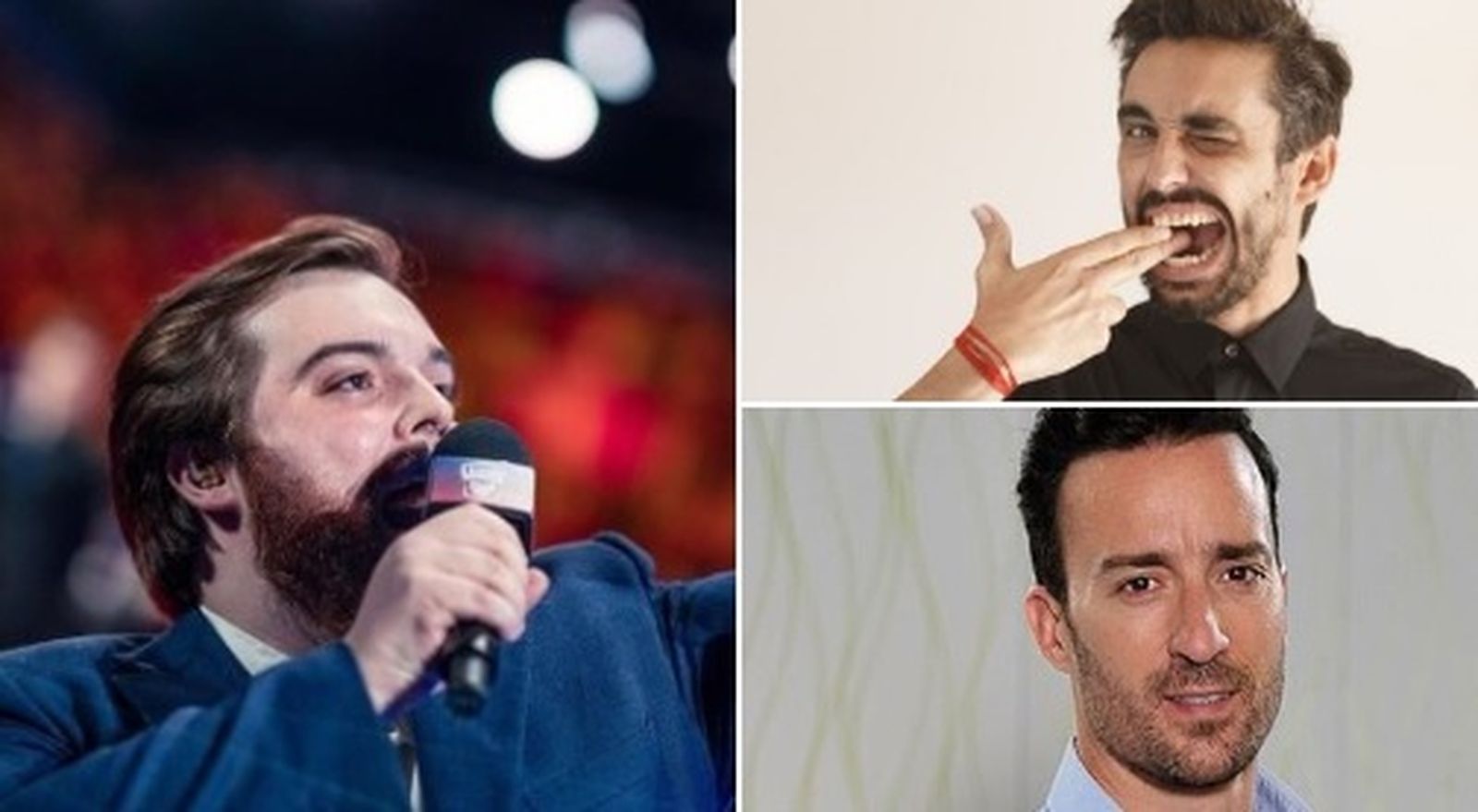 Famosos en el sorteo de la Copa del Rey.