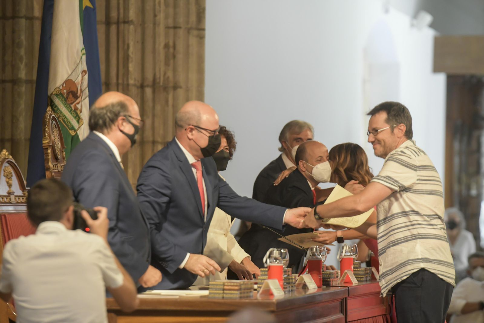 Acto de toma de posesión del Personal Docente e Investigador de la UGR