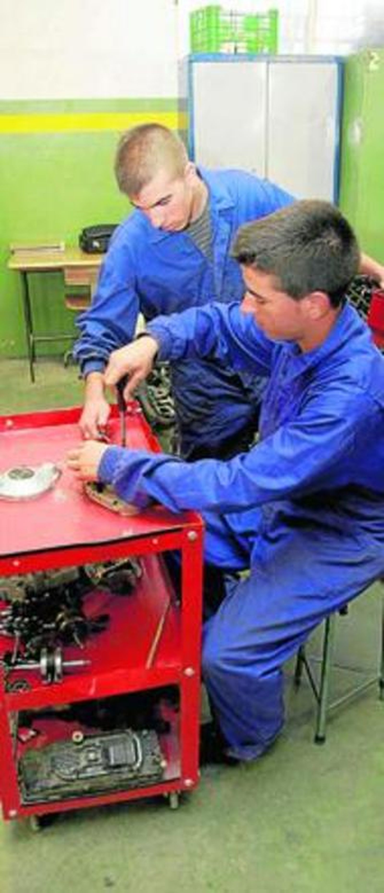 Módulo de Mantenimiento de Vehículos, en Cristo Sacerdote.