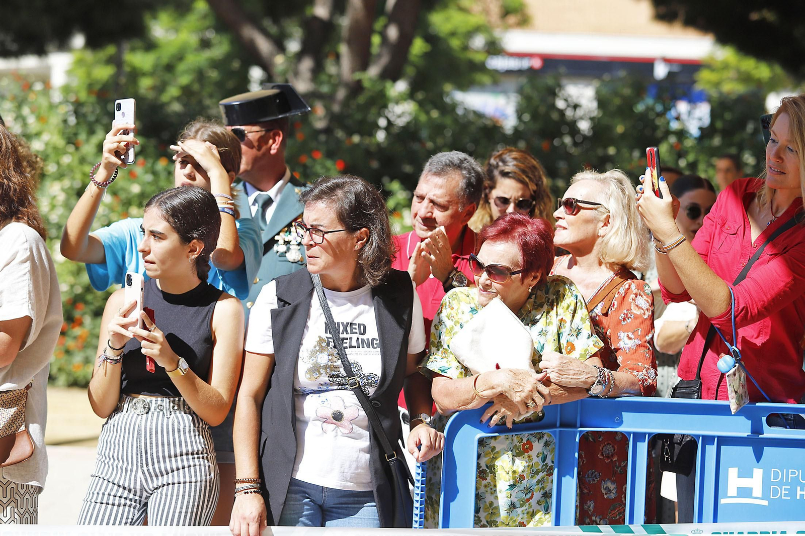 Imágenes de los actos de la Guardia Civil  en Huelva 12 de octubre, Día del Pilar