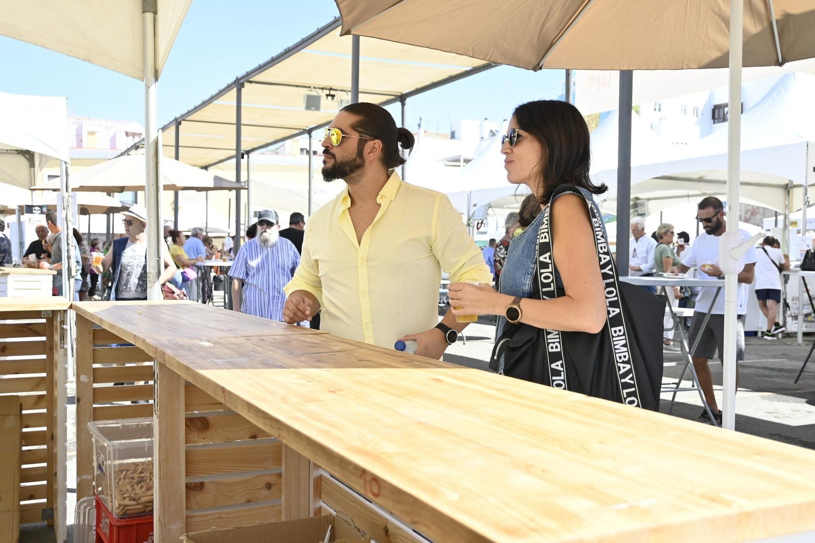 Las mejores imágenes de la inauguración de la Feria de la Tapa, en Huelva