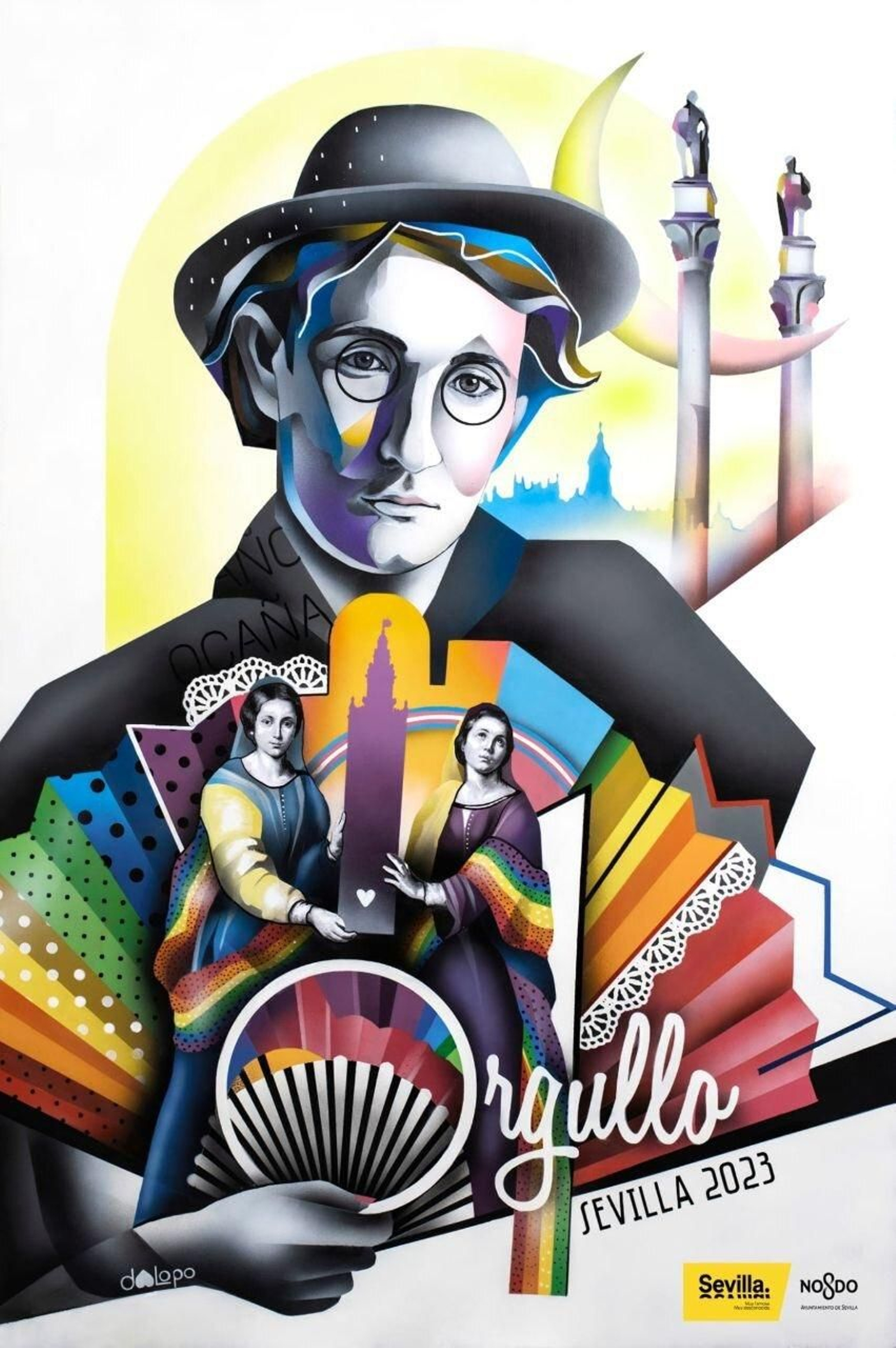 Cartel Orgullo de Sevilla 2023