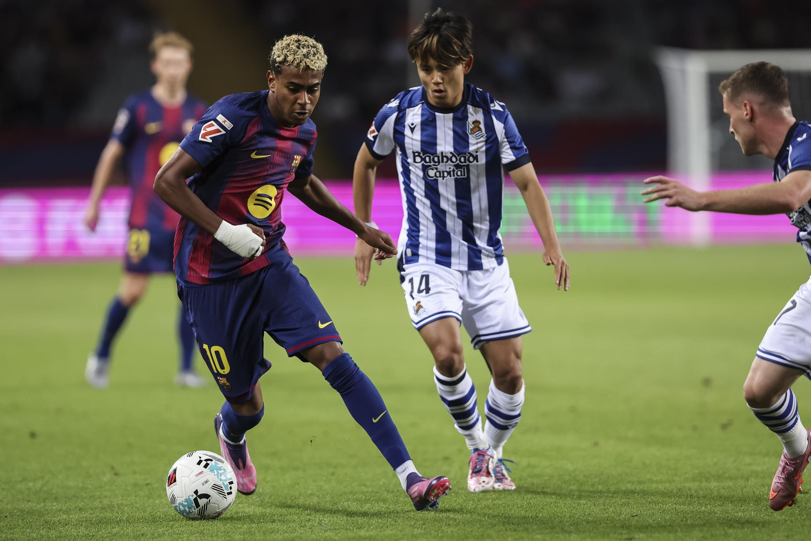 Las imágenes del Barcelona-Real Sociedad