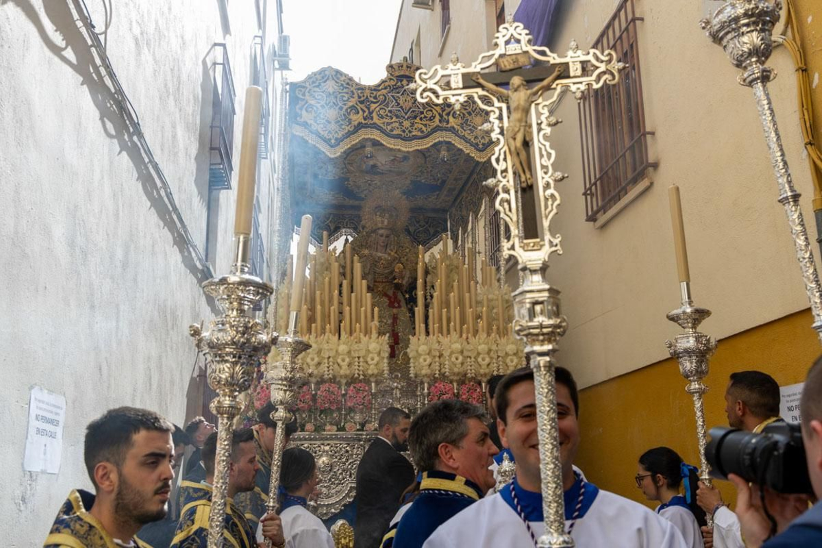 Los jiennenses arropan a las tres cofradías de la tarde en un Domingo de Ramos más caluroso de lo esperado (I)