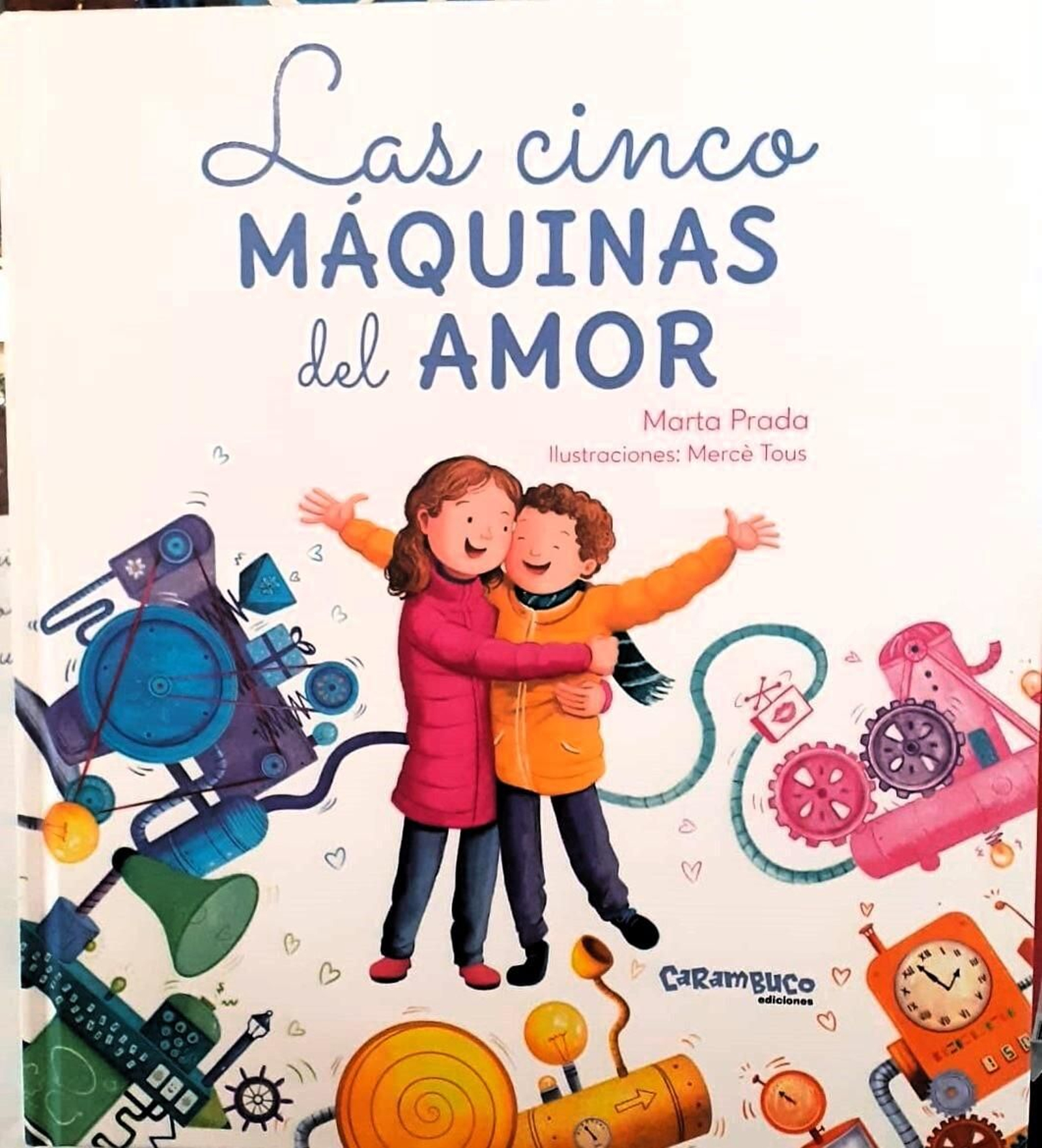 Portada de 'Las cinco máquinas del amor'.