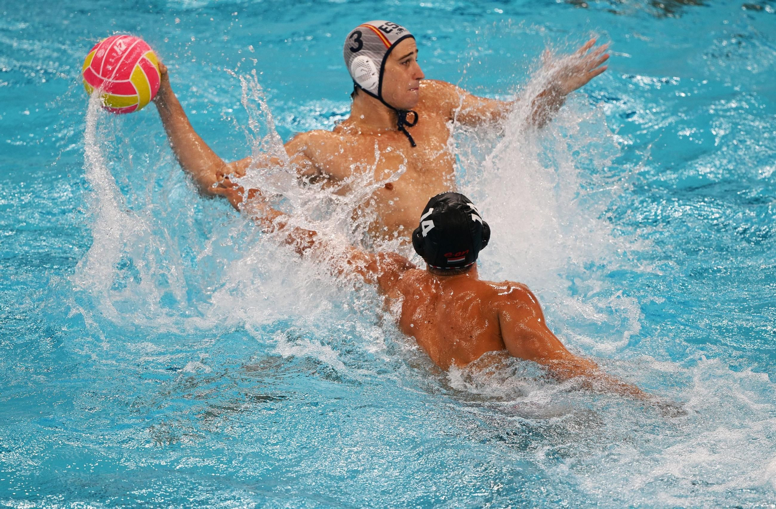 Las fotos del título mundial de España en waterpolo