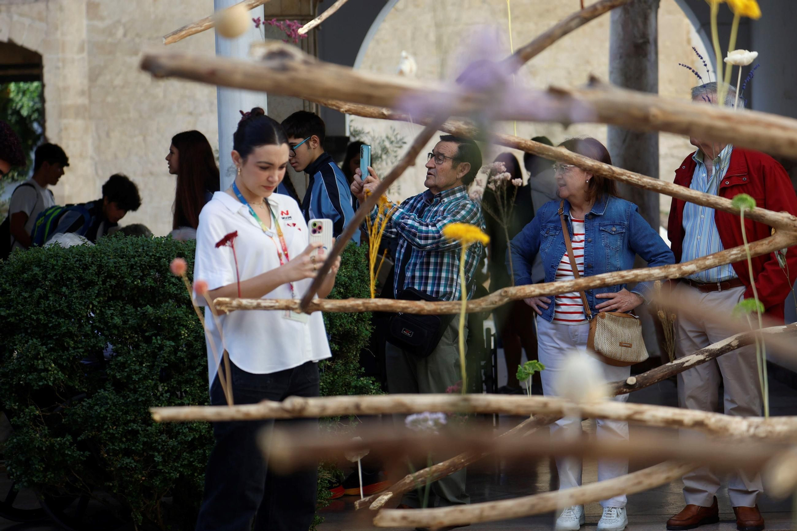 Las creaciones de los artistas de Flora, en imágenes