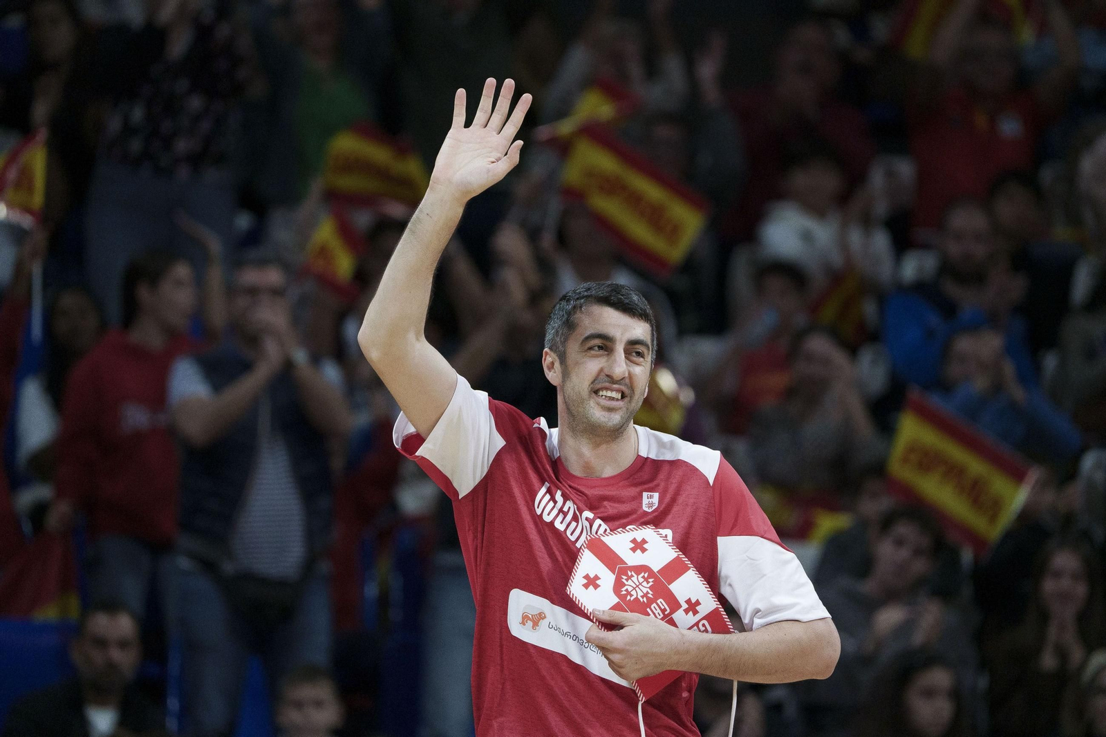 Las fotos del España-Georgia de baloncesto