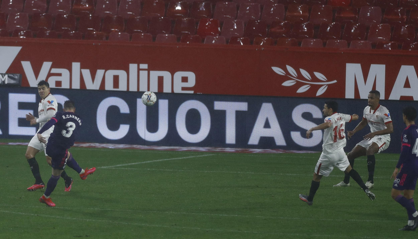 Las imágenes del Sevilla-Valladolid