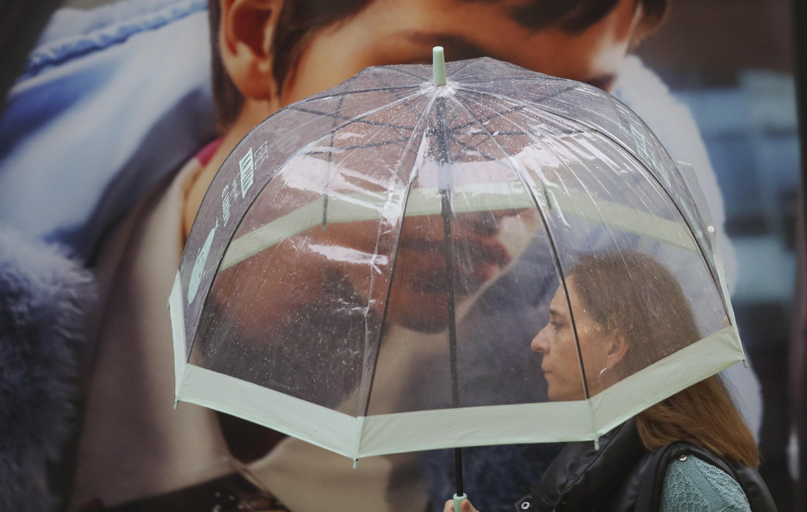 Fotos del temporal de lluvia y viento en Málaga