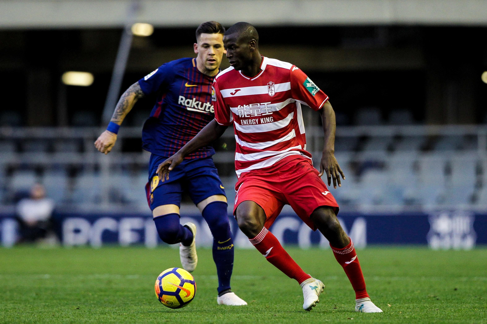 Las imágenes del Barcelona B-Granada