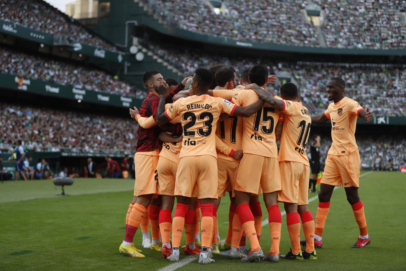 Las imágenes del Betis-Atlético de Madrid