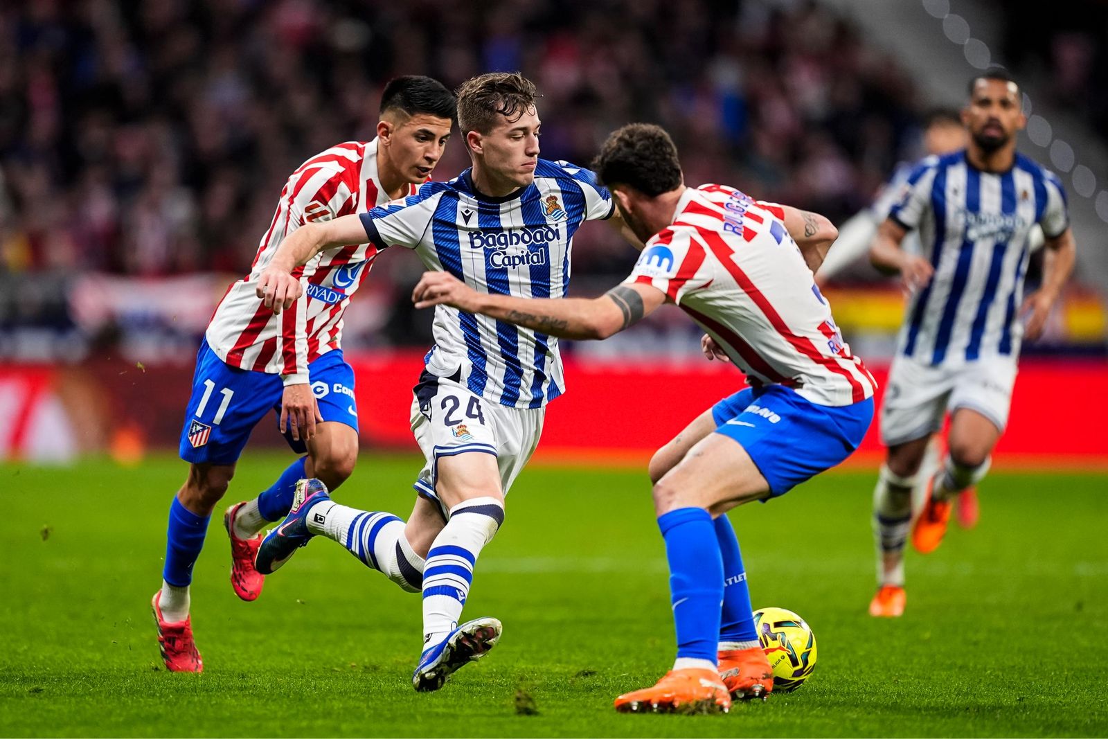 Las fotos del Atlético de Madrid-Real Sociedad