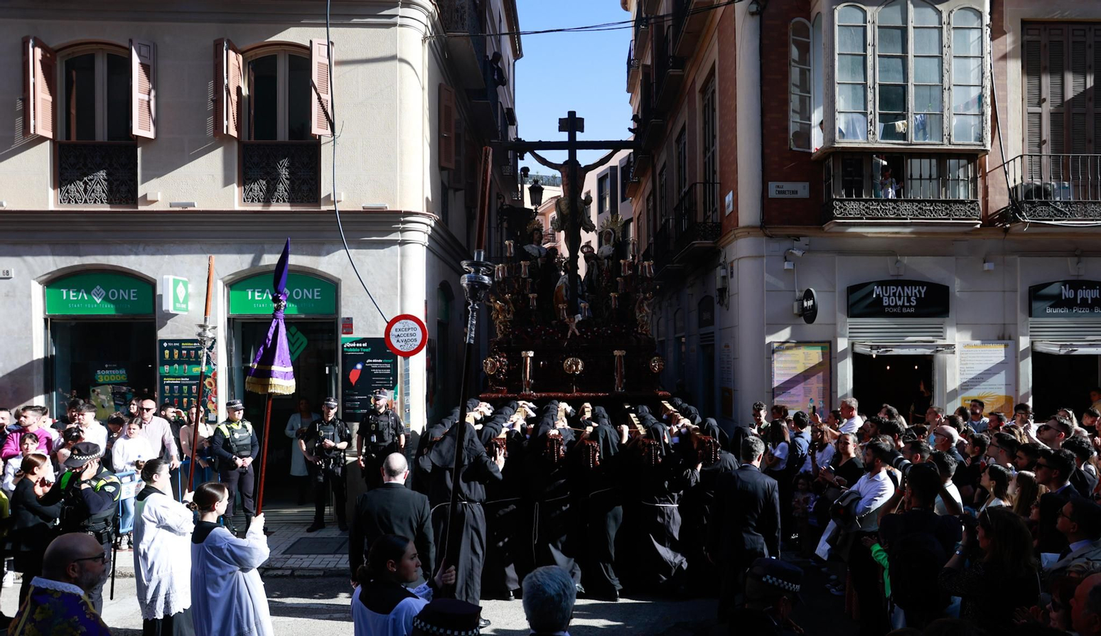 Las fotos de La Paloma en el Miércoles Santo de Málaga