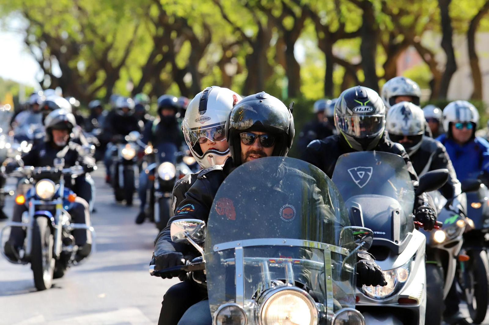 Imágenes de la III Ruta Moto-Solidaria organizada por CSIF