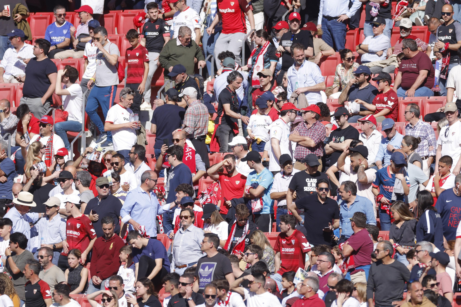 Búscate en las fotos del Sevilla-Almería