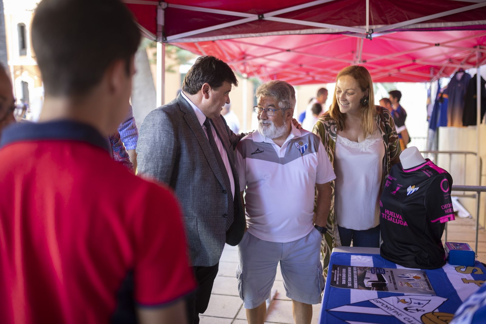 Imágenes de la inauguración de la VI Feria del Deporte de Huelva