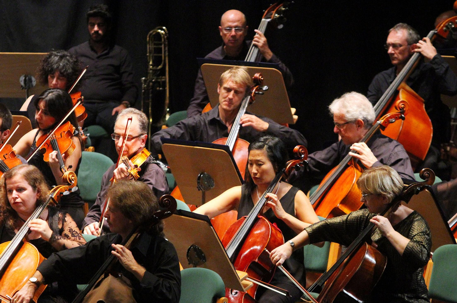 La ROSS durante un concierto benéfico en Huelva.
