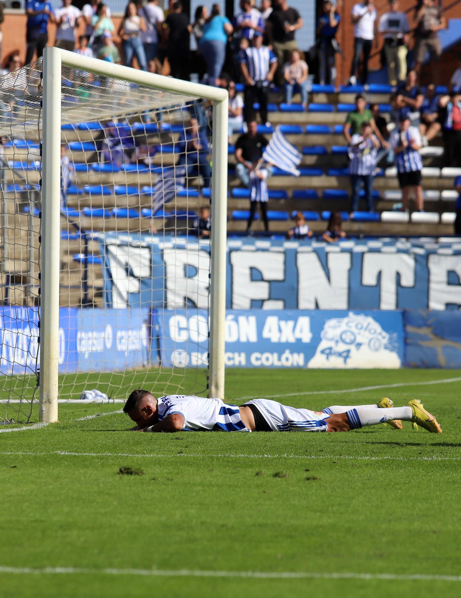 Las mejores imágenes del Recreativo de Huelva-Burgos, partido de eliminatoria de la Copa del Rey