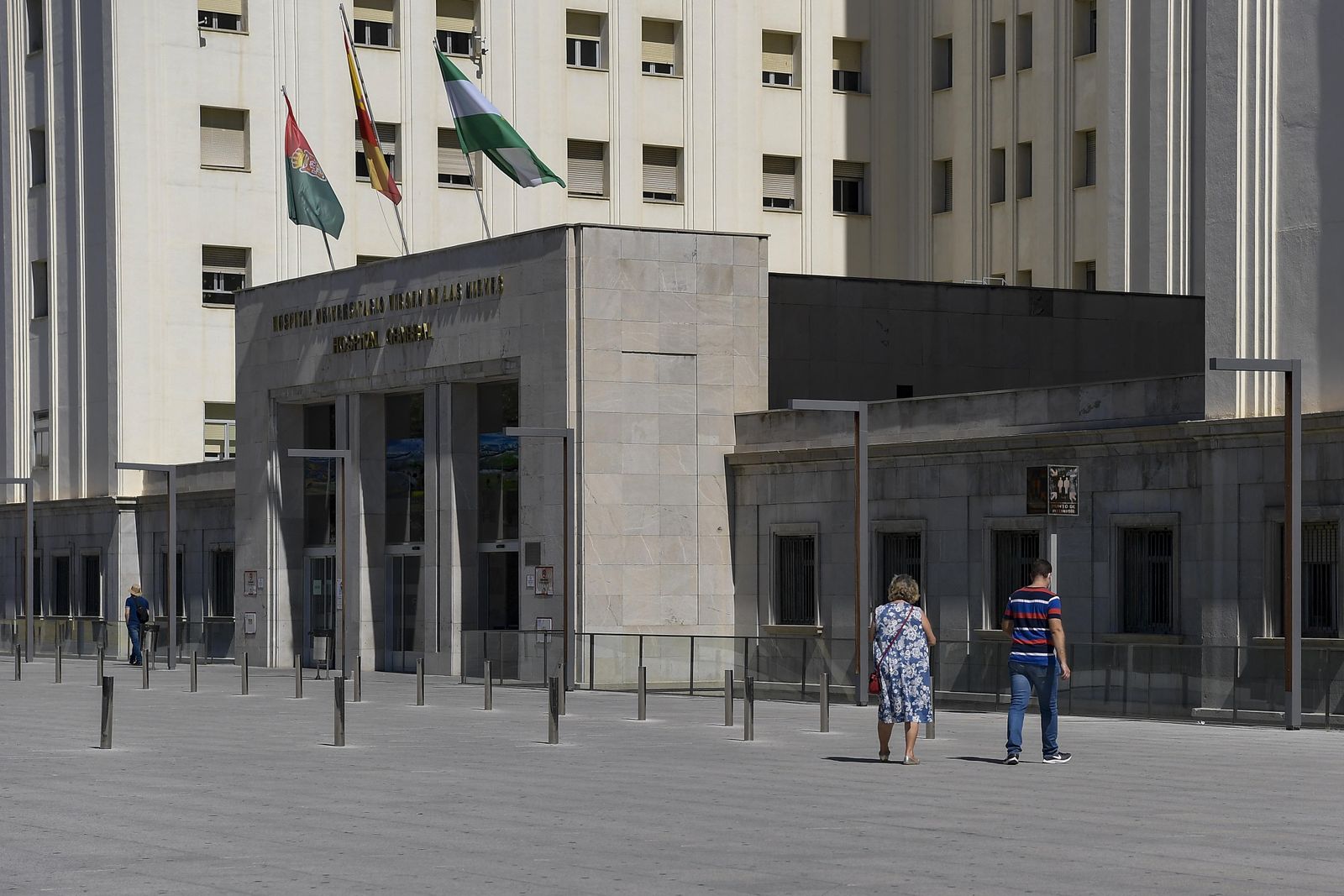 Una imagen del Virgen de las Nieves estos días.