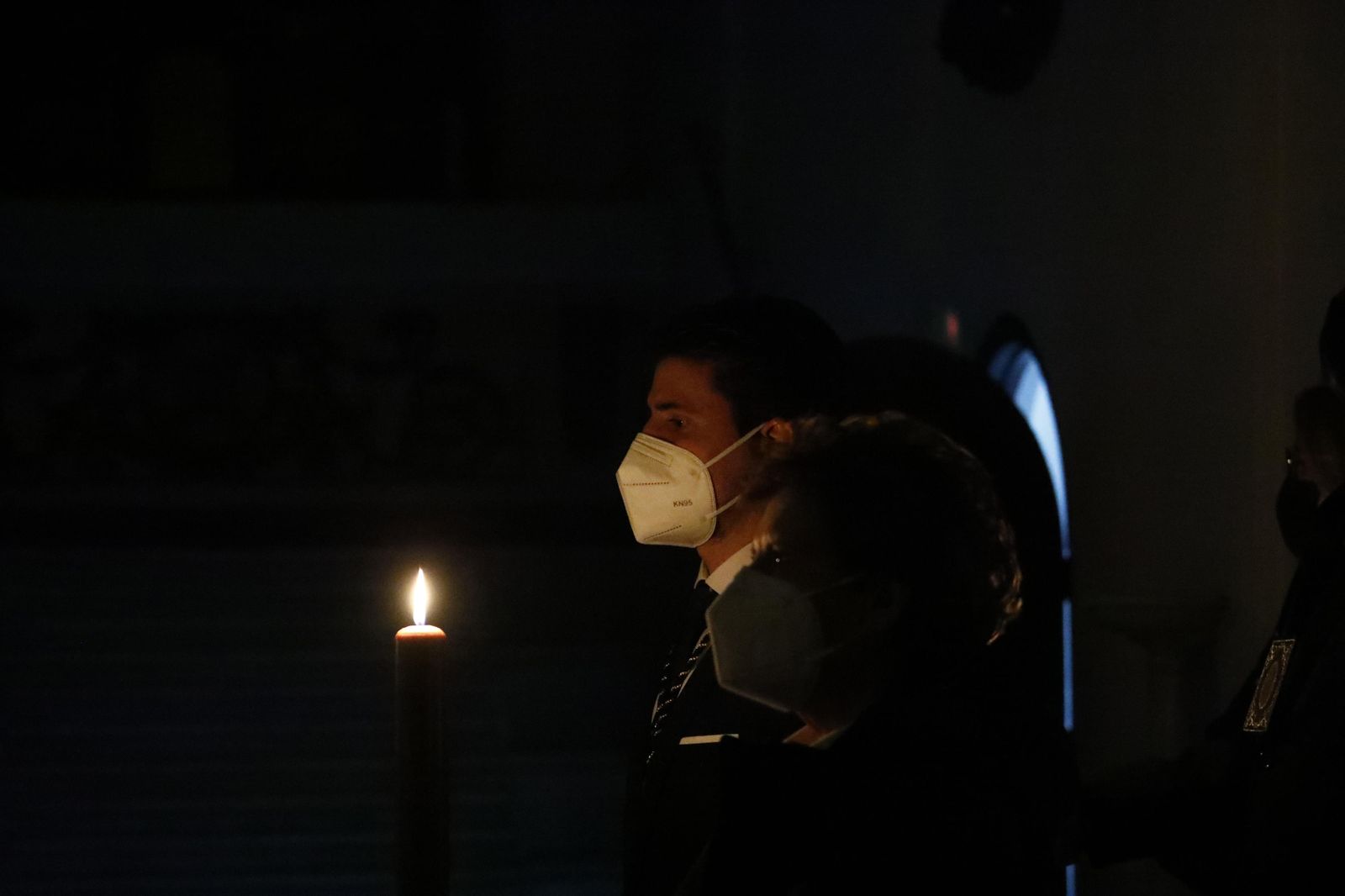 El vía crucis de Cuaresma de los Dolores, en fotografías