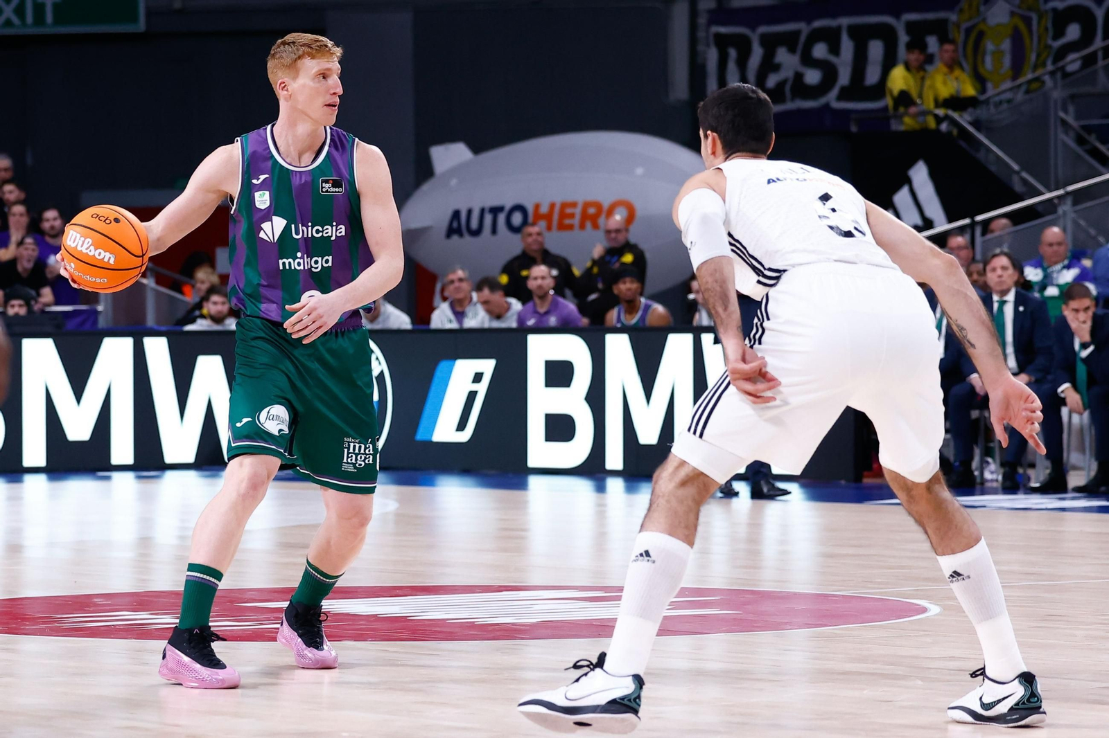 El Real Madrid-Unicaja, en fotos