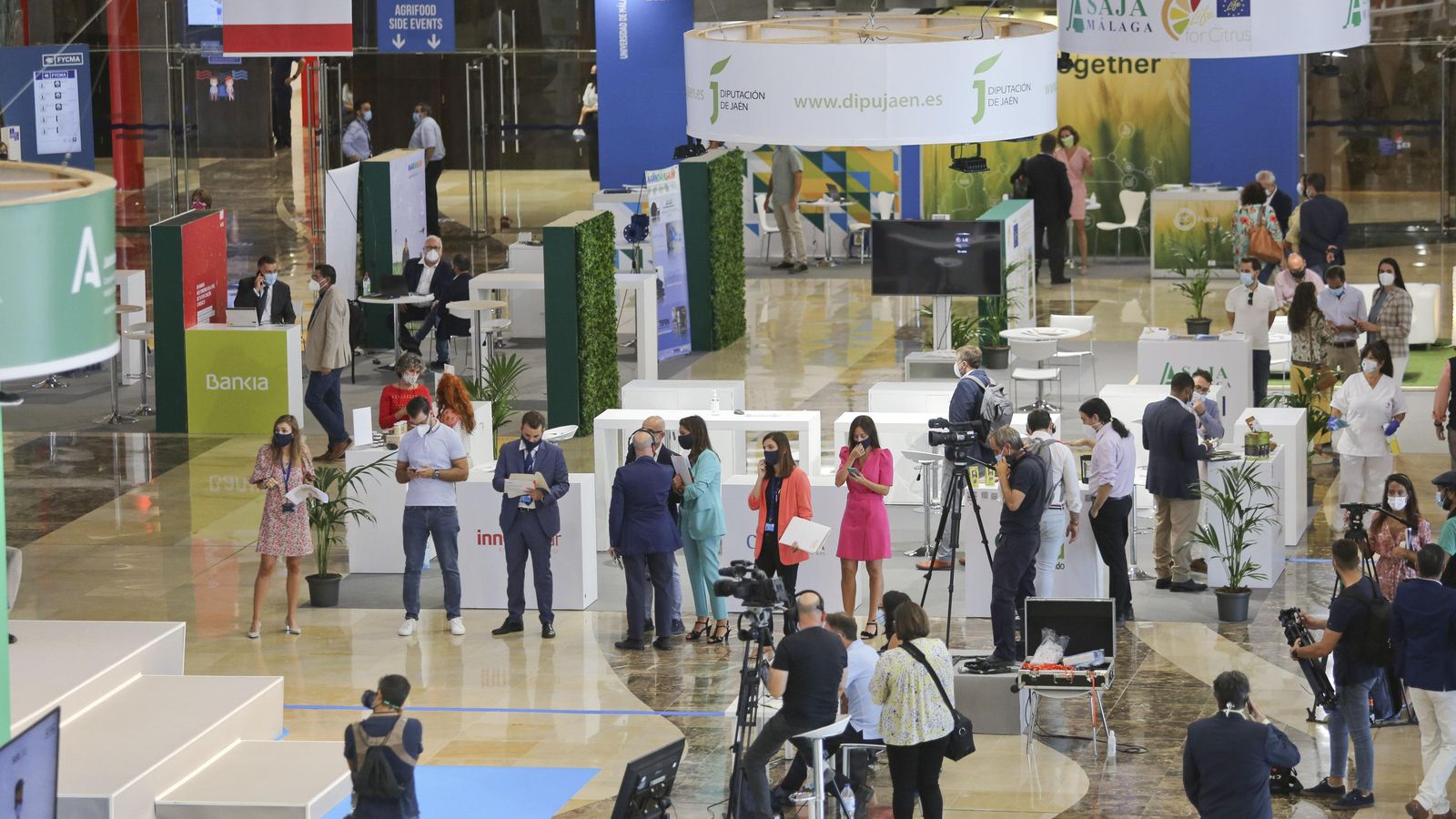 El Startup Europe Smart Agrifood Summit se celebra en el Palacio de Ferias de Málaga.