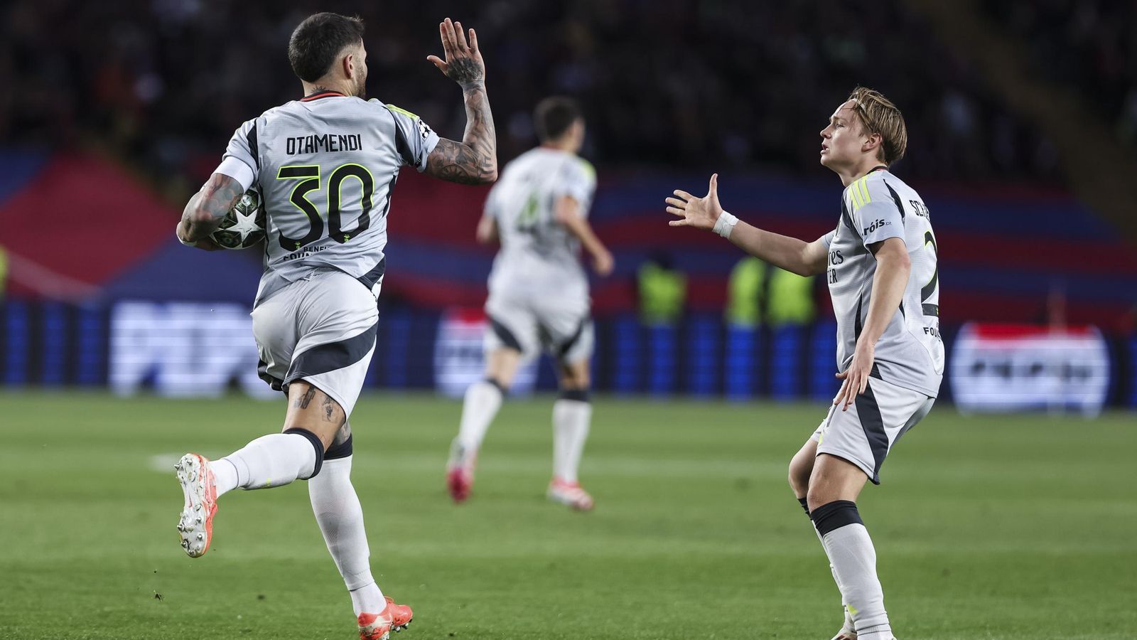 Las fotos del Barcelona-Benfica