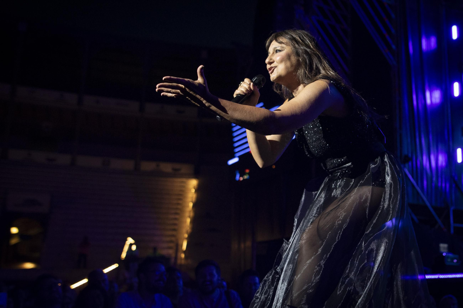 Todas las imágenes del concierto de Amaral en la Plaza de Toros