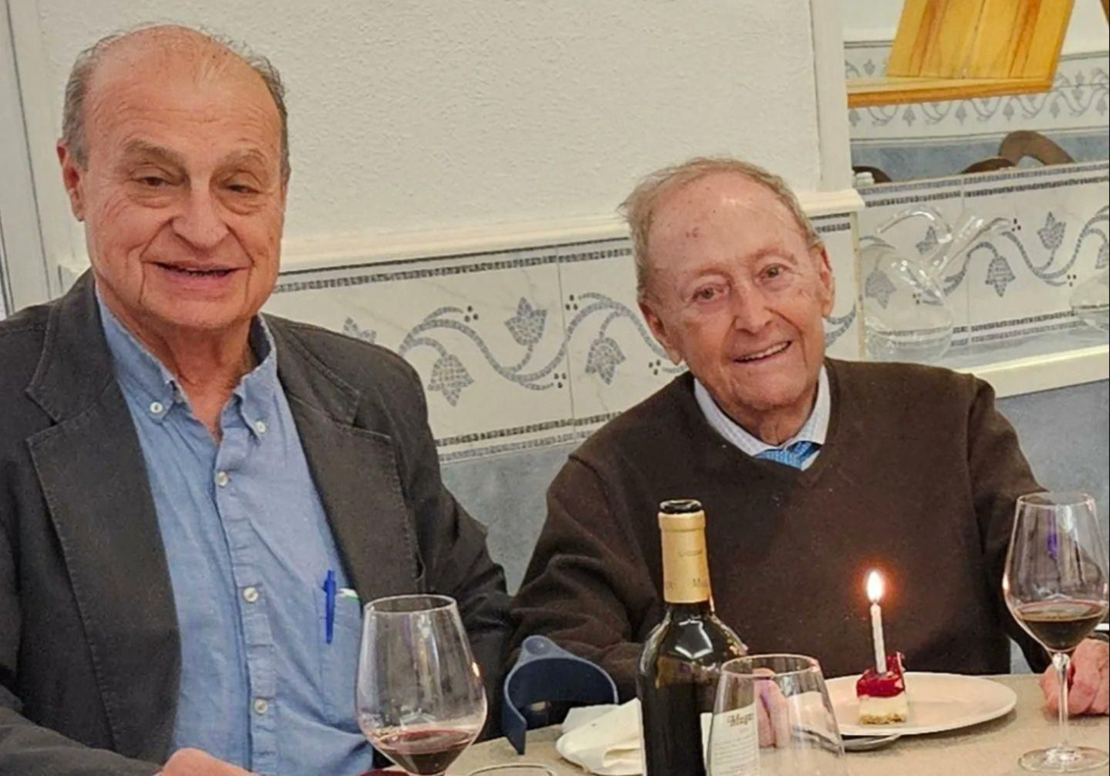 En una comida con su amigo y periodista almeriense José Antonio Martínez Soler