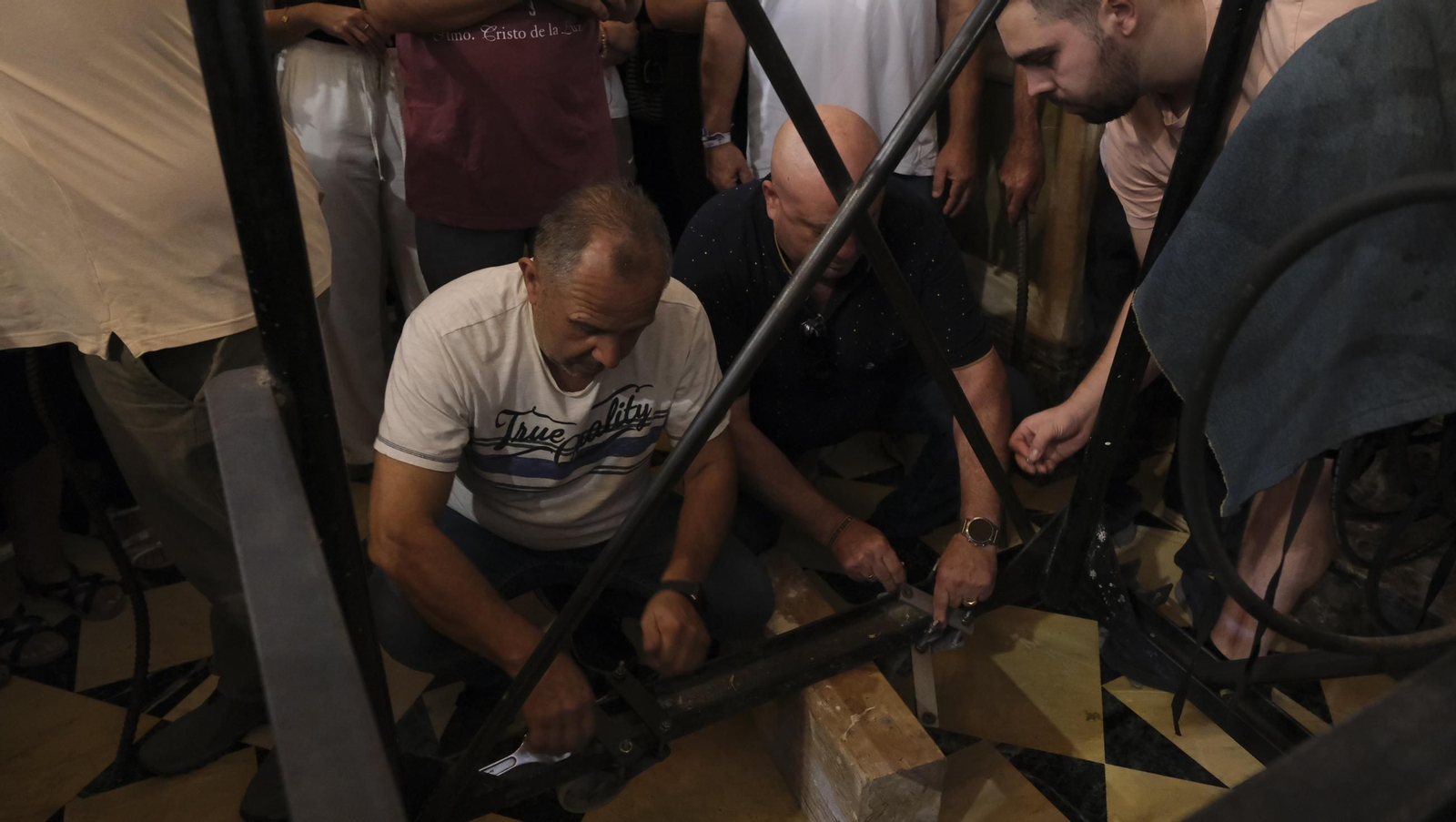 Las imágenes del Cristo de la Luz, en Dalías